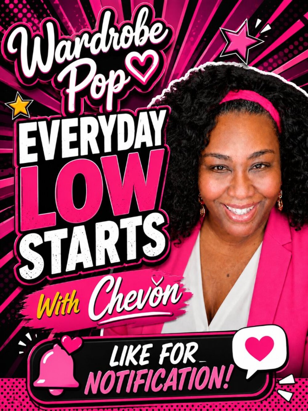 📢EVERY DAY LOW STARTS WITH WARDROBE POP!